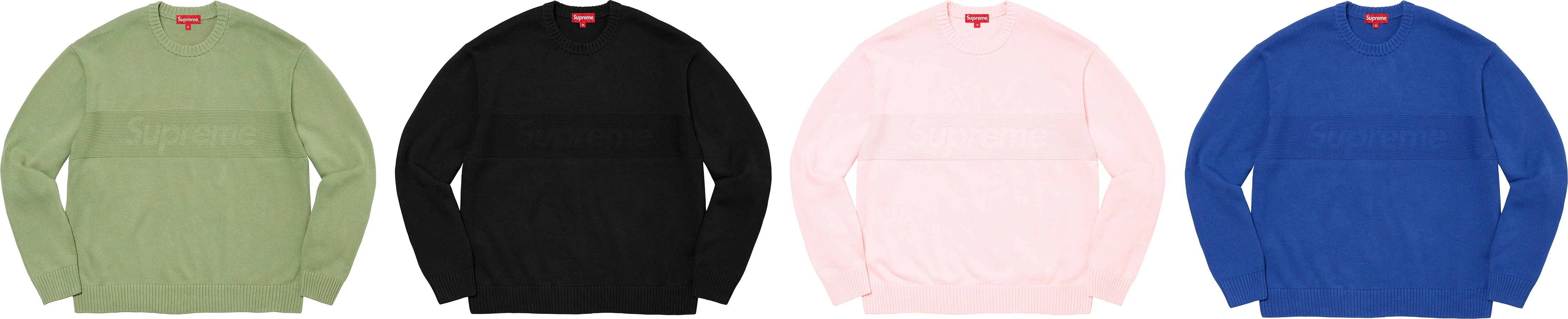 Tonal Paneled Sweater